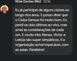 Depoimento de Nízia Dantas